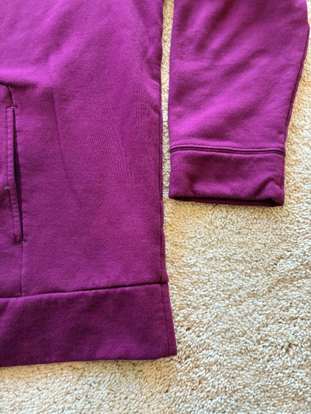 NWOT Lilly Pulitzer Magenta Pullover Hoodie Sweatshirt - Picture 4 of 11
